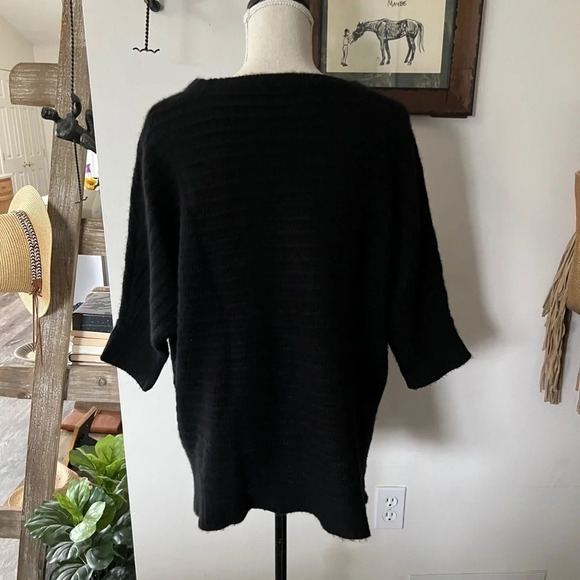 ZADIG & VOLTAIRE DELUXE OS Cashmere Soft Sweater Zipper Sides - Picture 6 of 8